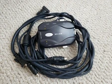 Belkin (F1DJ102P P81551) 2-Ports KVM switch PS/2 with 6' (six foot) cables