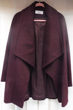 Helen Berman Coat - Burgundy - Size 10