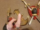 Set Of Japan Made Medieval Sword Plaques Collection Wall Decorative Arts — photo 3