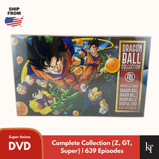 Dragon Ball Z, Super, GT: The Complete TV Series Seasons DVD Box Set Collection