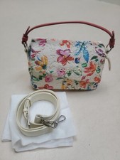 Borsa Desigual Small Cross Body - Effetto Floreale Bianco e Rosso - Ottime Condizioni