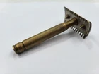 Razor of the Red Army Soldier of World War II Safety pocket razor.  Moscow Facto