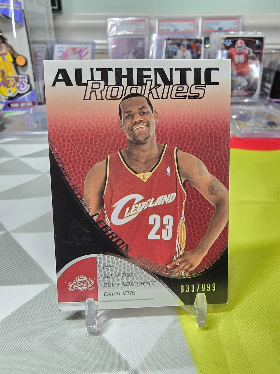 2003-04 SP Game Used - LeBron James #107 for sale | eBay