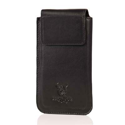 MATADOR Samsung S25 Ultra S24 S23 Ultra S22 Ultra S21 Leder Handytasche Schwarz