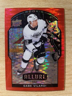 2020-21 Upper Deck Allure - Gabe Vilardi #75 Red Rainbow Rookie