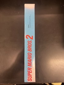 Super Mario Bros. 2 Complete in Box nintendo nes game.