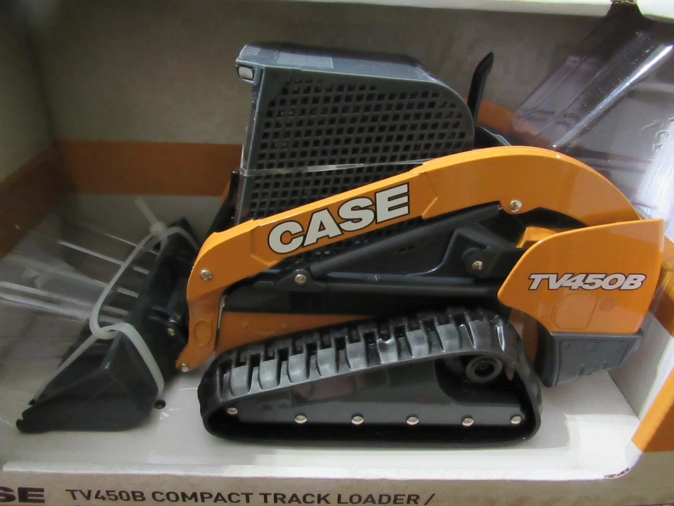 ERTL CASE ESCALA 1/16 TV450B CARREGADOR COMPACTO - NOVO NA CAIXA - NUNCA EXIBIDO - Imagem 3 de 4