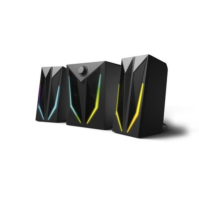 uRage Gaming PC TV Lautsprecher Set BLAST-R 621 2.1 Stereo USB RGB beleuchtet