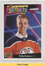 2020-21 Upper Deck UD Portraits Rookies Philip Broberg #P-89 READ kr0