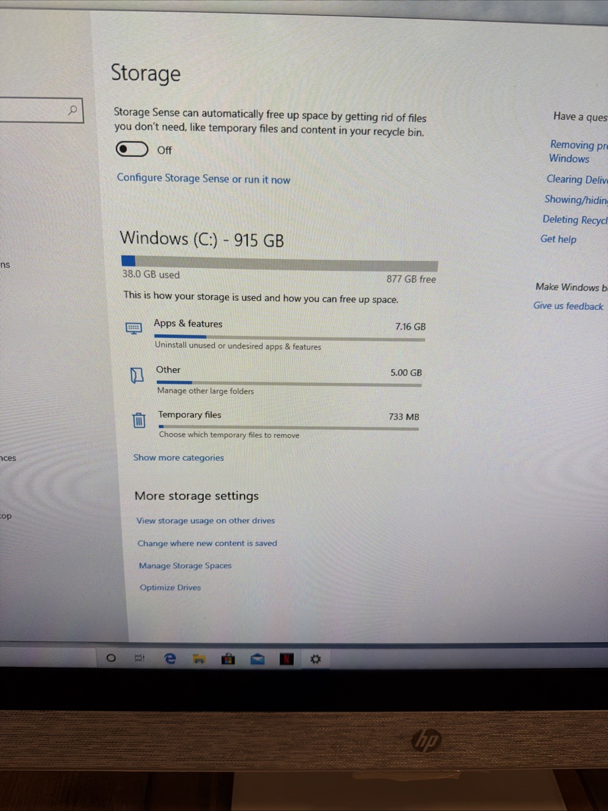 HP Pavilion All In One 27 R0xx I7 12gb Ram 1TB Windows 10 Touchscreen W Keyboard