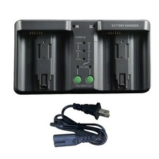 New Dual Battery Charger for Nikon EN-EL18 EN-EL4A D4S D5 for Canon LP-E4 EOS