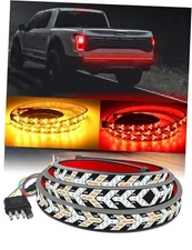  LED Pickup Truck Tail Light Strip,Truck Tailgate Dynamic Light Bar, 48 inch