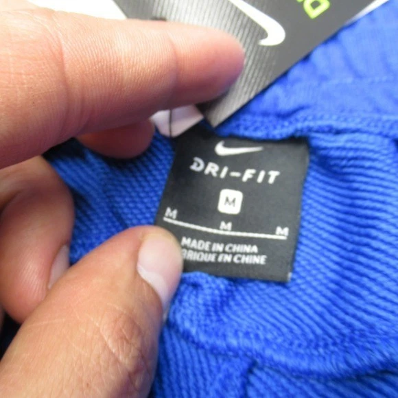 Georgia Bulldogs Nike трек брюки мужские средний синий Dri-FIT Flex стандартный крой новый - Изображение 4 из 4