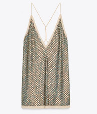 ZARA WOMAN ZW COLLECTION LIMITED EDITION SEQUIN STRAPPY TOP 7521/265/735 NEW