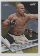 Junior Dos Santos Chrome 2017 Gold Refractor /50 #36