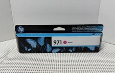 OEM HP 971 Magenta Printer Ink Cartridge CN623AM exp 7/2023 New Sealed