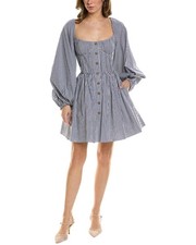 Carolina Herrera Balloon Sleeve Mini Dress Women's