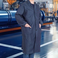 Mens Laboratory Coat Versatile with Pocket for Stage Maintenance Woodworking