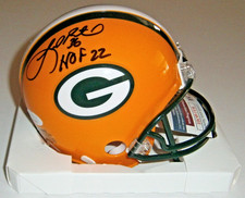 PACKERS Leroy Butler signed mini helmet w/ HOF 22 JSA COA Autographed Green Bay