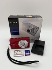 Sony Cyber-Shot DSC-W560 14.1MP Digital Camera Red w/4x Zoom Bundle