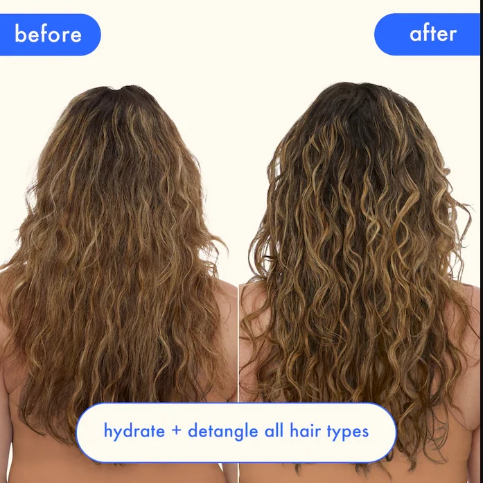 Amika Hydro Rush Acondicionador sin enjuague hidratante intensa - Tamaño completo 6,7 oz/200 ml Foto 2 de 4