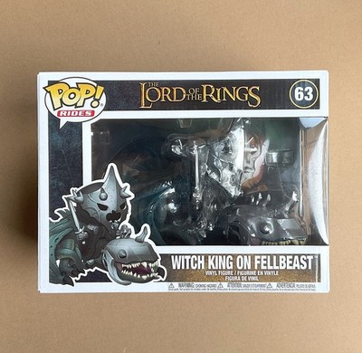 Funko Pop Rides The Lord Of The Rings Witch King On Fellbeast #63 + Protector