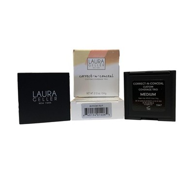 Laura Geller 2 Piece Correct-N-Conceal Custom Coverage Trio Medium 0.12oz Each