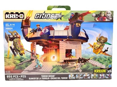 Kre-O GI Joe Cobra Terror Drome & Skyhawk Hasbro 50th Anniversary 2013