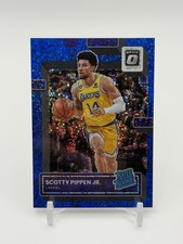 2022 Donruss Optic Rated Rookie Blue Sparkle Prizm /180 Scotty Pippen Jr