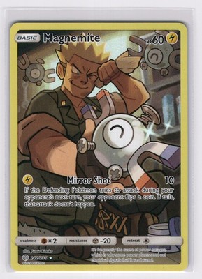 Magnemite (Secret) SM - Cosmic Eclipse - Pokemon NM 242/236