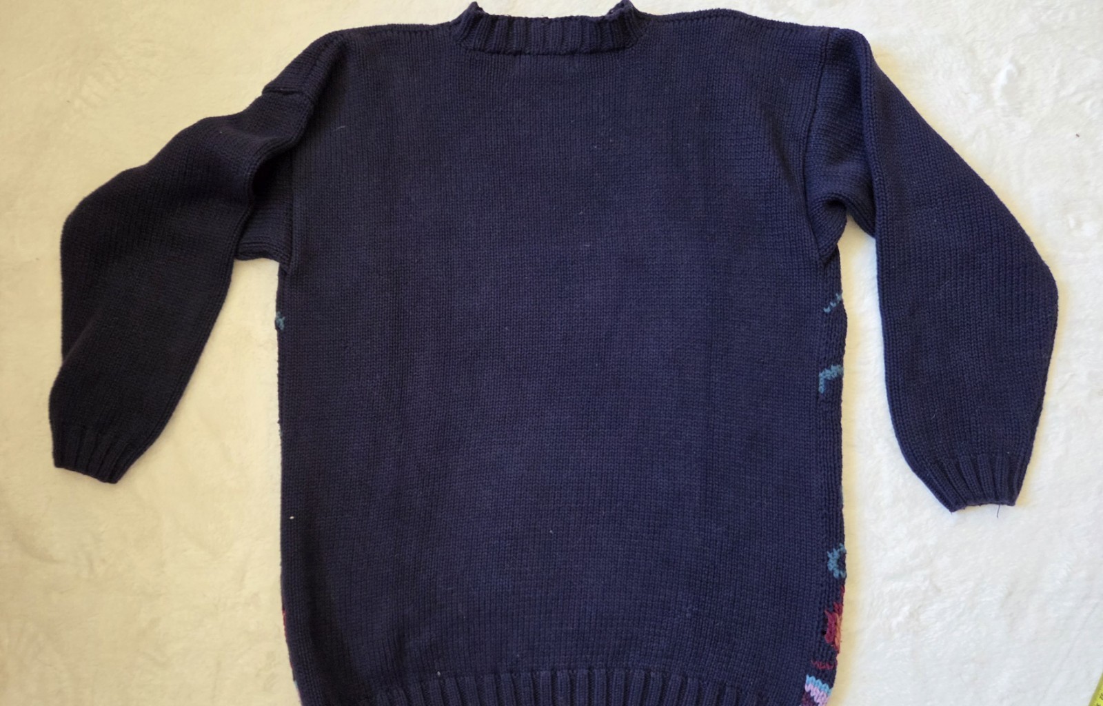 Tulchan Ladies Vintage Nineties Cotton Jumper, Size Small/Medium image 7