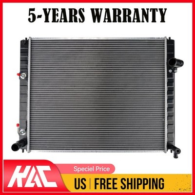 Aluminum Plastic Radiator Crossflow For 14-17 Infiniti QX50 15-17 Infiniti QX70