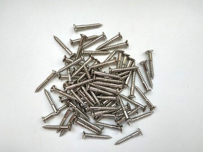 50 VIS Chrome 3,5 x 25mm Für Cordier Telecaster Oder Fende Kurtyhalter