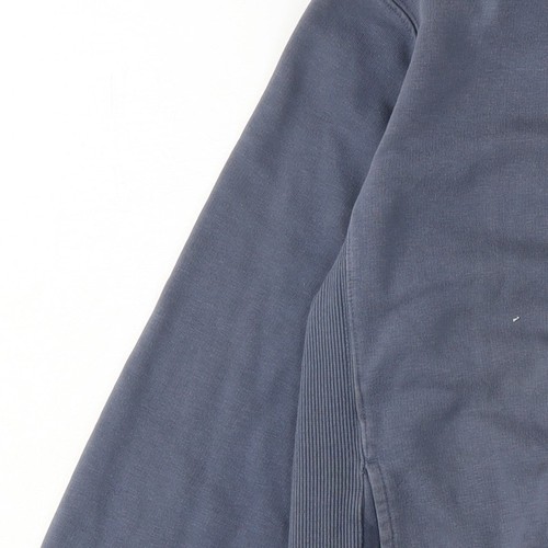 Nike Unisex Azul Cremallera Completa Sudadera L Logo Informal - Imagen 9 de 12