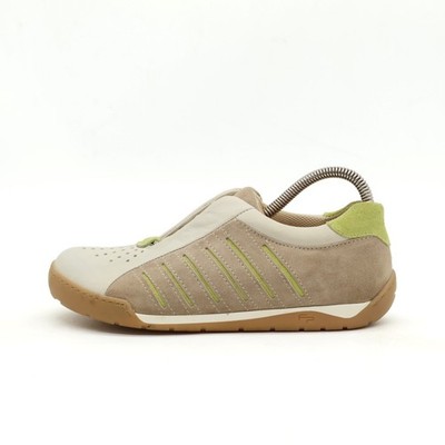 Birkenstock Footprints Damen Sneaker Schuh Beige Niedrig Atmungsaktiv EU 37