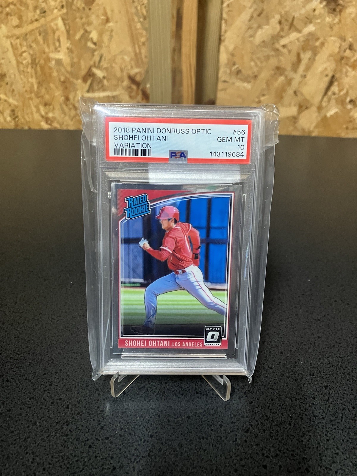2018 Panini Donruss Optic Rated Rookie Variation Shohei Ohtani #56 PSA 10 ⚾️ 🔥