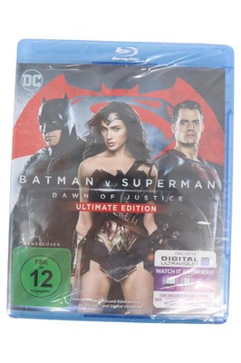 Batman v Superman Dawn of Justice Ultimate Edition Blu-Ray Actionfilm DC