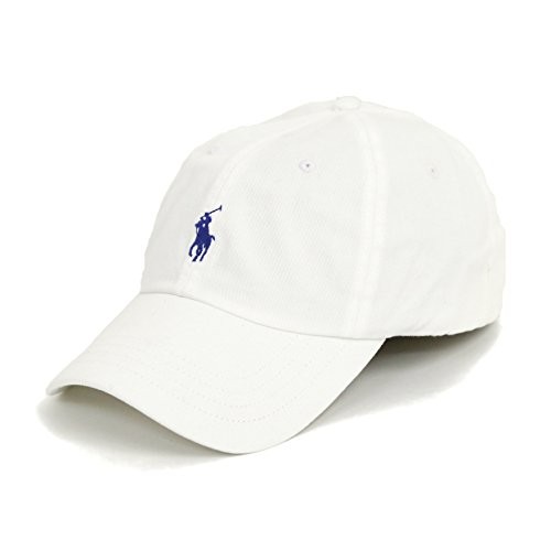 Polo Ralph Lauren 0108231 Signature Hat Cap Pony Embroidery biancoGiapponese