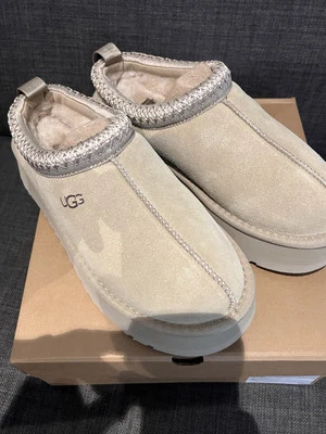UGG Tasman Slipper Shoes Mustard Seed size 6 EU39 NEW BOX UK shipping