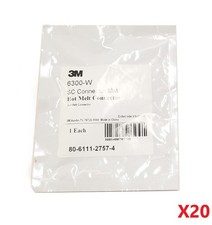 Lot of 20 3M 6300-W SC Hot Melt Multimode Fib...