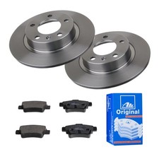 ATE BREMSSCHEIBEN Ø264MM + BREMSBELÄGE HINTEN FÜR OPEL CORSA D VAUXHALL OPEL