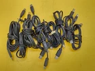 ⭐️⭐️⭐️⭐️⭐️ **LOT OF 10** Various Length USB 2.0 Type B Printer Sync Cable Black