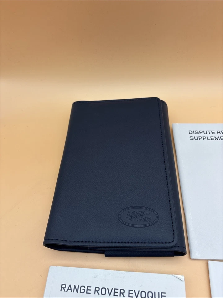 2017 Land Rover Range Rover Owners Manual Supplement, With Case Included - Image 4 of 4