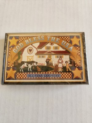 God Bless the USA Tape 4, (1992 Cassette) All Star Country (Reader's Digest)