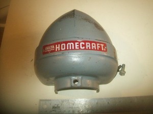 Cast Iron Pulley Guard #HDP 126  From Rockwell Delta Drill Press Serial #AK 2189