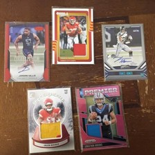 Travis KELCE Jersey Relic + 2 Rookie AUTOS /75 Jordan Willis Travis Homer RC Lot