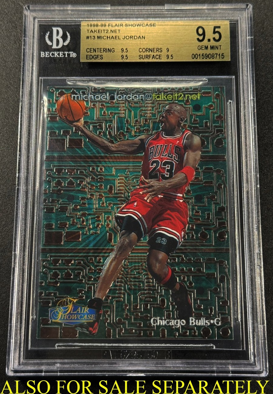 MICHAEL JORDAN 2006 UPPER DECK ULTIMATE COLLECTION GAME JERSEY AUTO /75 PSA 8 MJ view 17