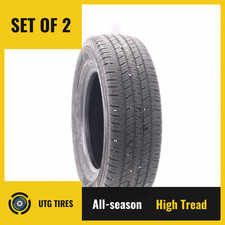 Set Of 2 Used Lt 24570r17 Hankook Dynapro Ht 119116s - 11.532
