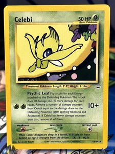Celebi Pokemon Card | eBay