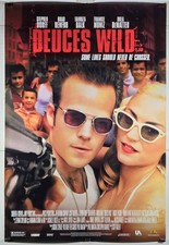 VINTAGE Deuces Wild Movie Poster 27x40 Original Blockbuster Video Promo 2002 S/S